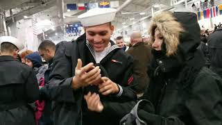 MY SON GRADUATES NAVY BOOTCAMP GREAT LAKES CHICAGO [upl. by Akerahs]