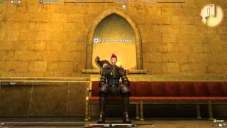 Final Fantasy XIV Emote while sitting [upl. by Edi]