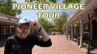 Pioneer Village Tour  Lagoon Amusement Park  Farmington Utah [upl. by Ahtabbat830]