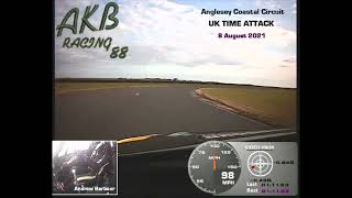 Anglesey Coastal quickest and P1 lap andrewbarbour8837 [upl. by Anevad]