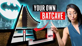 Architect Designs Batcave with Strange Construction Method [upl. by Llirpa]