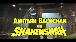 Shahenshah 1988  Amitabh Bachan movie trailer [upl. by Balthasar]