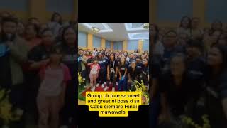 Deanna Wong meet and greet sa Cebu group picture deannaivy deavy deannawonglatestupdate [upl. by Annerahs]