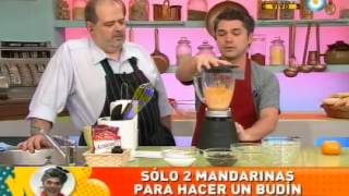 Budín de mandarina hecho en licuadora Parte 1 [upl. by Ertsevlis]