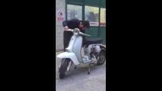 Lambretta SX200 Innocenti Prototype Twin No2 first run [upl. by Everest]