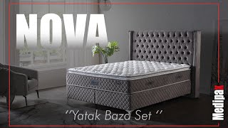 Nova Yatak Baza Başlık Set  Medipax New Collection [upl. by Enoj]