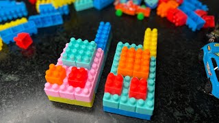 DIY Satisfying Walkie Talkie ASMR Building Blocks buildingblocks asmr asmrsounds [upl. by Denae]