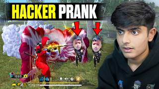 FAKE AJJUBHAI HACKER PRANK😂  GARENA FREE FIRE [upl. by Aizek627]