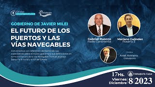 Webinar El futuro de los puertos y las vías navegables [upl. by Micco]