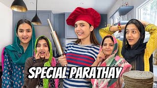 Sehri mein subke liya Special Parathay banye Iftari Boxes bantay Sistrology Fatima Faisal [upl. by Brnaby613]