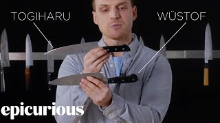 Knifemaker Explains The Difference Between Chefs Knives  Epicurious [upl. by Abana]