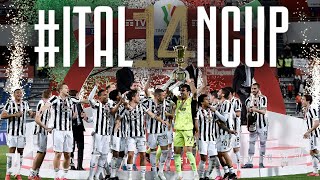 🇮🇹🏆 JUVENTUS WIN ITAL14NCUP  COPPA ITALIA FINAL TROPHY CELEBRATIONS 🎉🍾 [upl. by Asehr]