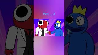 RAINBOW FRIENDS PART 2 rainbowfriends rainbow animation [upl. by Nhguavaj]