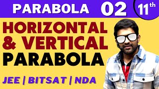 Parabola 02  Horizontal amp Vertical Parabola  Class 11th  Aman Sir Maths  Bhannat Maths [upl. by Lipsey754]