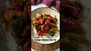 Orange Chicken Stir Fry [upl. by Aitra]