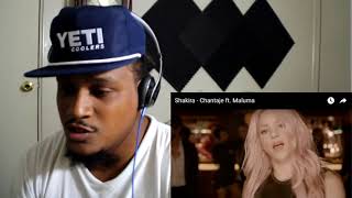 Shakira  Chantaje ft Maluma REACTION [upl. by Ydisahc]