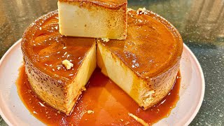 Flan napolitano con queso crema muy cremosito [upl. by Heer775]