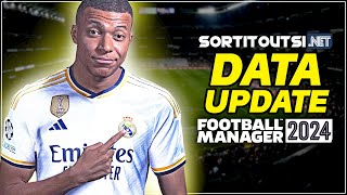 Update FM24 with the latest transfers  Football Manager Data Update Installation Tutorial [upl. by Benetta]