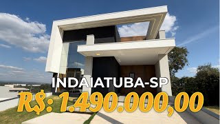 🤩 CASA COM 2 NÍVEIS DISPONÍVEL PARA VENDA EM INDAIATUBA  FÁBIO CORREA BROKER [upl. by Azrim]