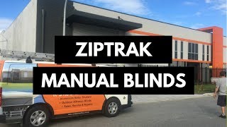 Ziptrak Manual Blinds [upl. by Hugo573]