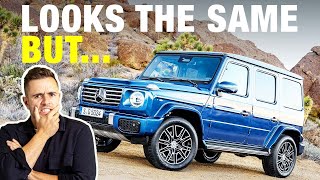 FIRST LOOK 2025 MercedesBenz GClass  The GWagen Gets With the Times [upl. by Anemolif]