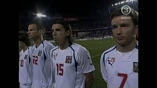 Fotbal Česká republika CZE  NOR Norsko  10   16112005  Baráž MS 2006  FULL MATCHTV3 Norge [upl. by Nolaj]