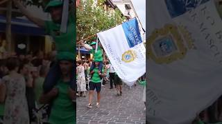 Arrauna Kontxako Banderaren garaipena  Así se celebran las victorias de la Concha en Hondarribia [upl. by Learsiy841]