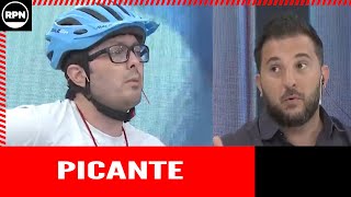 Brancatelli le llenó la cara de dedos al insoportable de BICIBANDIDO en vivo [upl. by Ginger]