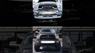 Lower Grille Mount 40quot LED Light Bar Kit for 201018 Dodge RAM 25003500 🛻 💨 DodgeRAM [upl. by Blondy]