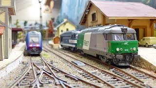 Trains miniatures ho  x72500 jouef BB 67000 ree digital sound [upl. by Anoiek]