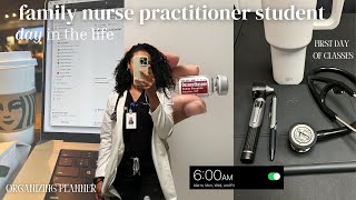 day in the life of a np student last first day of nurse practitioner school [upl. by Querida]