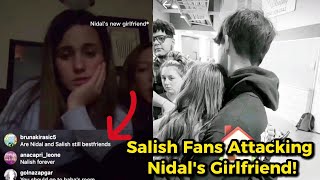 Nidal Wonders Girlfriend Goes Live After Salish Matters Fans Attacking Her 😱😨 [upl. by Algar844]