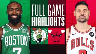 CELTICS at BULLS  FULL GAME HIGHLIGHTS  February 22 2024 [upl. by Jemma]