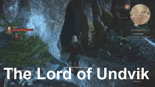 Find Another Way through the Cave  The Lord of Undvik  The Witcher 3 Wild Hunt [upl. by Yeoz]