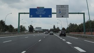 France A61 amp A62 through Toulouse [upl. by Dlared]