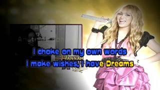 Ordinary Girl  Hannah Montana Karaoke Instrumentalflv [upl. by Olenta]