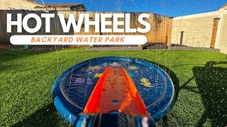 Hot Wheels Backyard Water Park Track [upl. by Martineau121]