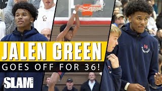 Jalen Green GOES OFF for 36 in INTENSE Game 😤 [upl. by Cecily60]