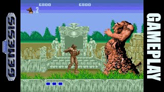 Altered Beast Gameplay Genesis [upl. by Atilrak21]