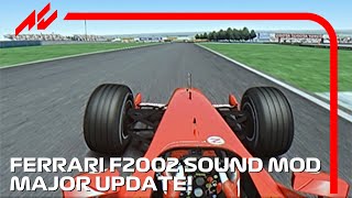 Ferrari F2002 Sound Mod VerA Preview  Michael Schumacher Onboard  assettocorsa [upl. by Okun]