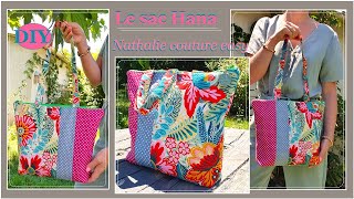 DIY couture facile pour le sac HANA by Nathalie couture easy [upl. by Eberta441]