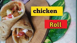 chicken roll recipe  चिकन रोल रेसिपी  COOK WITH SANAYA  chickenrollcooking viralvideo recipe [upl. by Casanova]