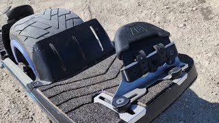 FLIGHT FINS NEW SYSTEM FOR THE FST FOOTPADS ONEWHEEL GTGTS WWWFLOATWORLDSCOM [upl. by Llahsram]