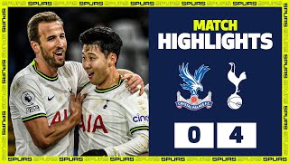 Kane Son amp Doherty score as Spurs put FOUR past Palace  HIGHLIGHTS  Crystal Palace 04 Spurs [upl. by Sihon674]