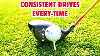 How To Swing Your Driver For Long Consistent Tee Shots  Golf Lesson [upl. by Aseuqram229]