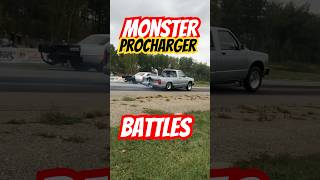 ProCharger VS ProCharger you need to be next to these to feel the power procharger car noprep [upl. by Ahsilem224]