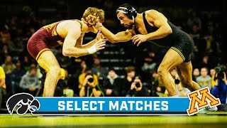 Minnesota at Iowa  Select Matches  Big Ten Wrestling  Jan 15 2024 [upl. by Risay]