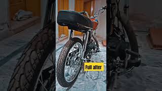 tiger bike 78 modified sound automobile bikemodifed shorts [upl. by Eceryt]