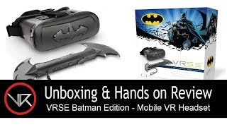 The VR Shop  Unboxing amp Hands on Review  VRSE Batman Edition [upl. by Zampino]