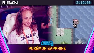 Pokémon Sapphire by BluMagma in 21500  Games Done Quick Express 2024 [upl. by Manya416]